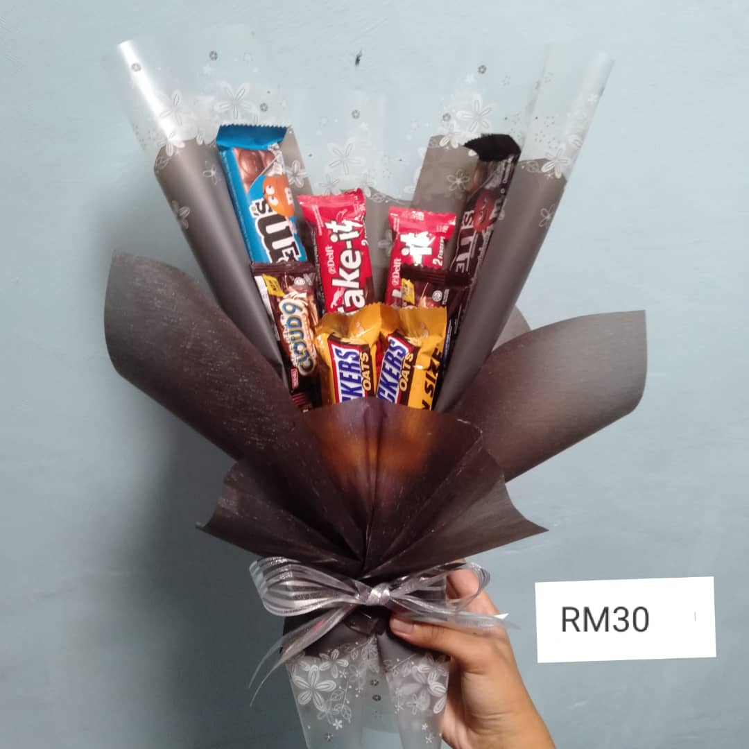 bouquet coklat bajet rm10 - Carian Lemon8