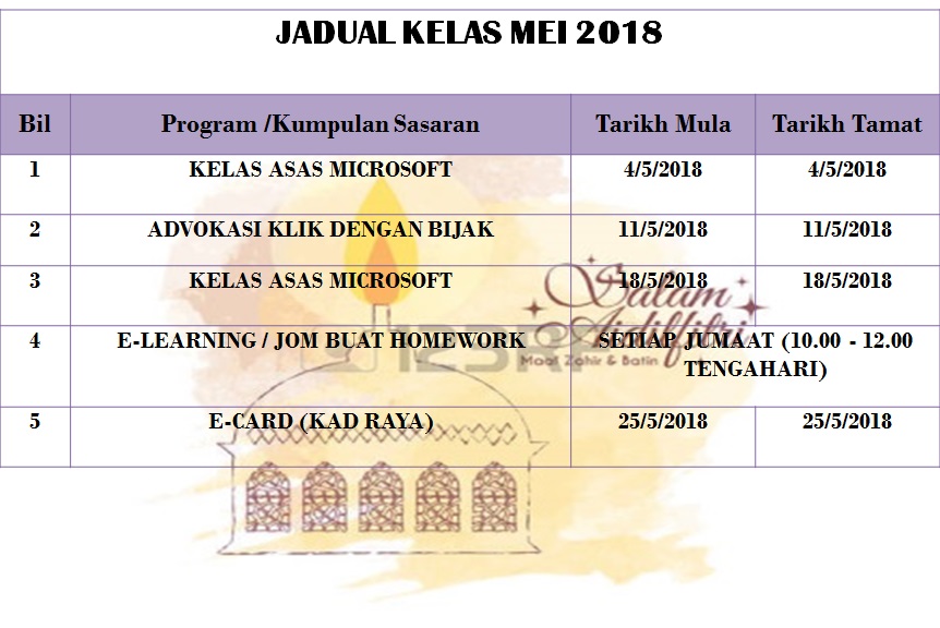 JADUAL-MEI